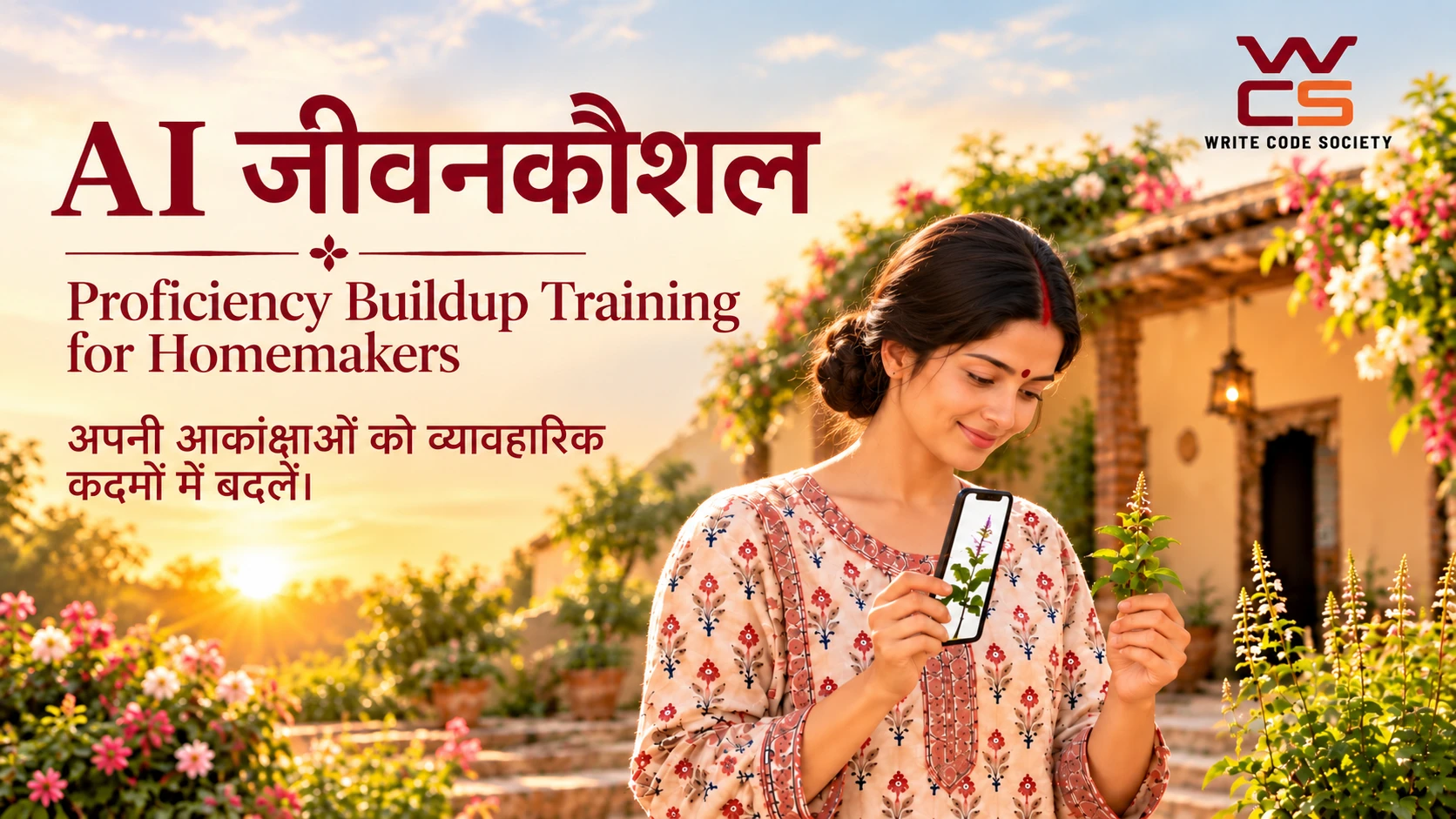 AI जीवनकौशल — Proficiency Buildup Training for Homemakers